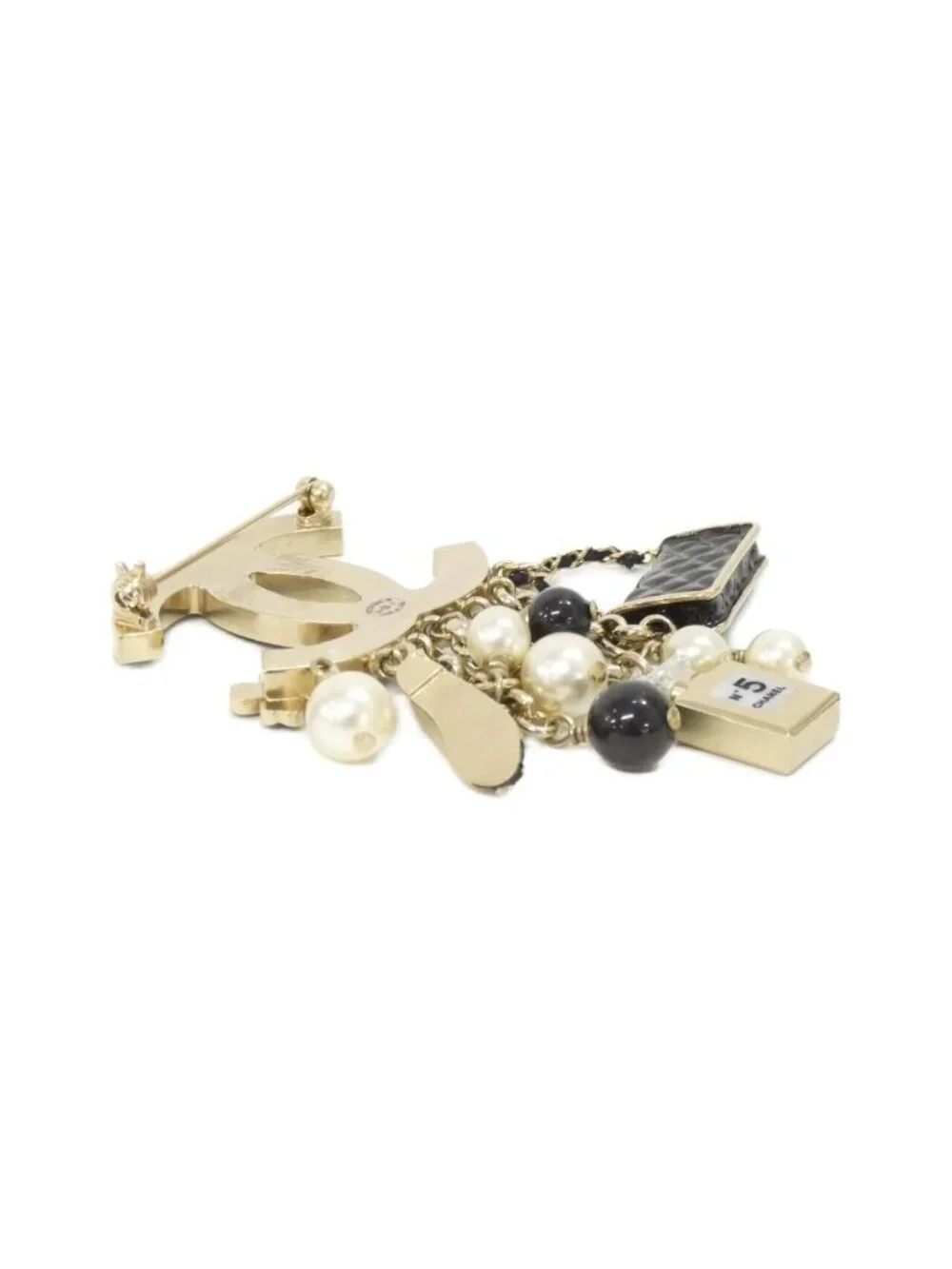 Chanel Brooch Gold